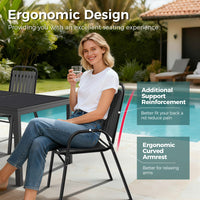 Forge Stackable Dining Set, 7-Piece