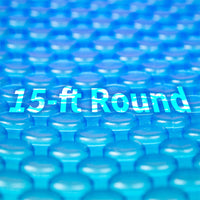 Blue Wave 15' Round 8 Mil Blue Solar Cover for Above Ground Pools, product photo (image 8)