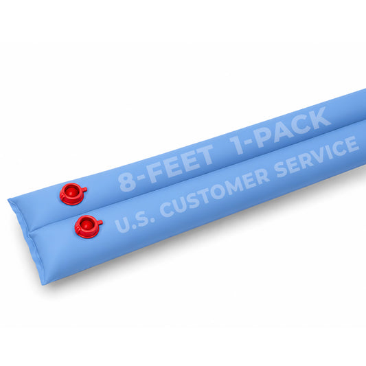 Blue Wave 8' Double Chamber Water Tube, Blue for In Ground Winter Covers, NW105