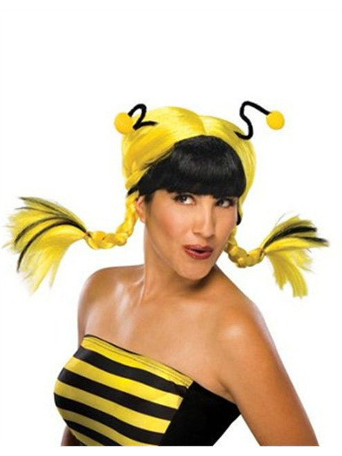 Bee Mine Wig Bumble Bee Costume Wig