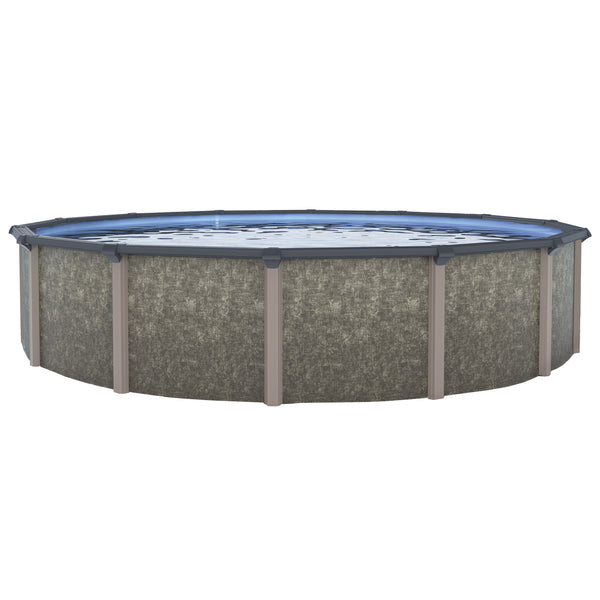 18' Round Hybrid Above-Ground Pool with 54" Steel Wall | Riviera | 30-Year Warranty