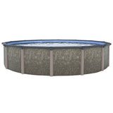 24' Round Hybrid Above-Ground Pool with 54" Steel Wall | Riviera | 30-Year Warranty