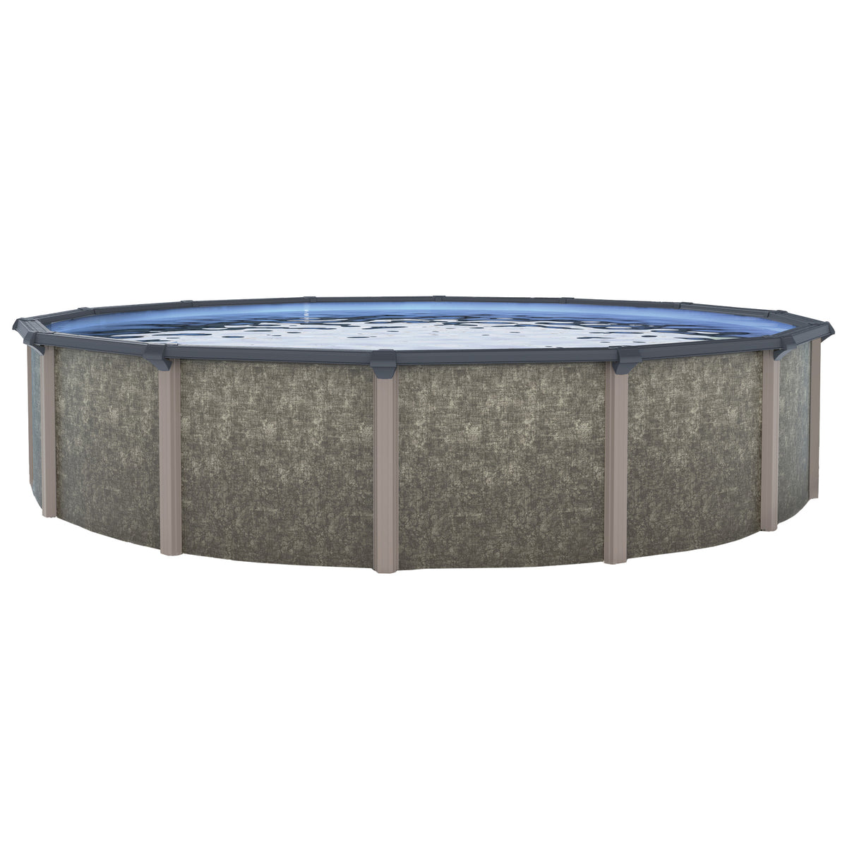 24' Round Hybrid Above-Ground Pool with 54" Steel Wall | Riviera | 30-Year Warranty