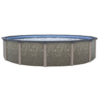 24' Round Hybrid Above-Ground Pool with 54" Steel Wall | Riviera | 30-Year Warranty