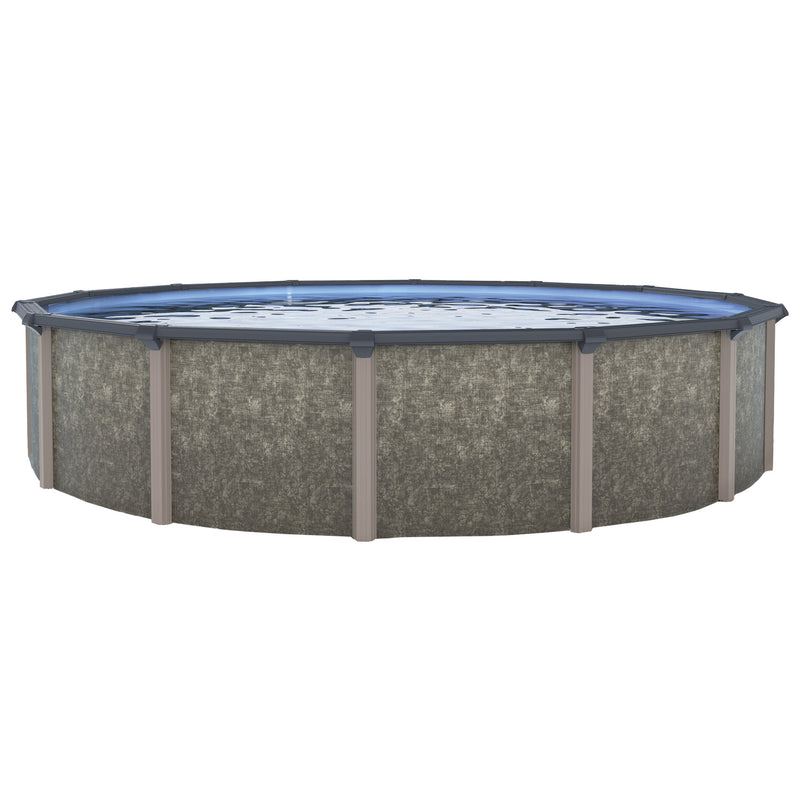 24' Round Hybrid Above-Ground Pool with 54" Steel Wall | Riviera | 30-Year Warranty