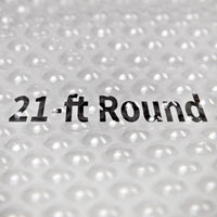 Blue Wave 21' Round 12 Mil Clear Solar Cover for Above Ground Pools, product photo (image 8)