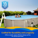 Belize 24' x 12' Oval above-ground pool package, feature detail (image 4)