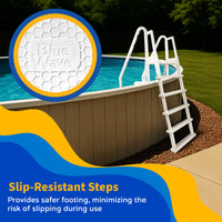Easy Pool Step With Outside Ladder for Above Ground Pools, feature detail (image 4)