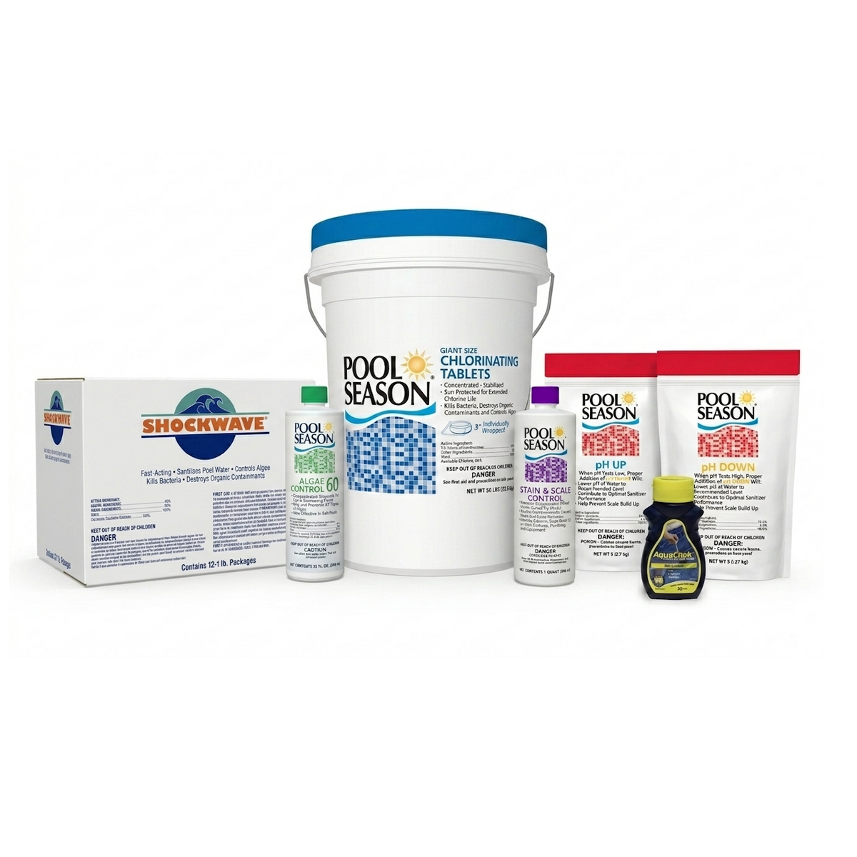 Small Seasonal Chemical Supply Kit by Pool Season