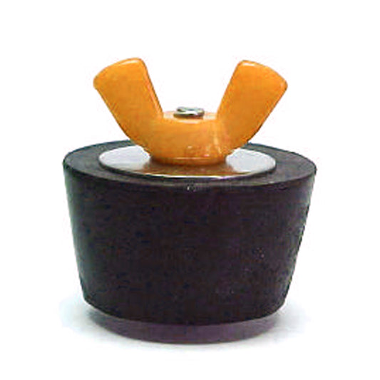 Technical Products #4 Winter Plug with Orange Wing Nut, 3/4" & 1" Pipe, Pool Closing Plug SP204CC