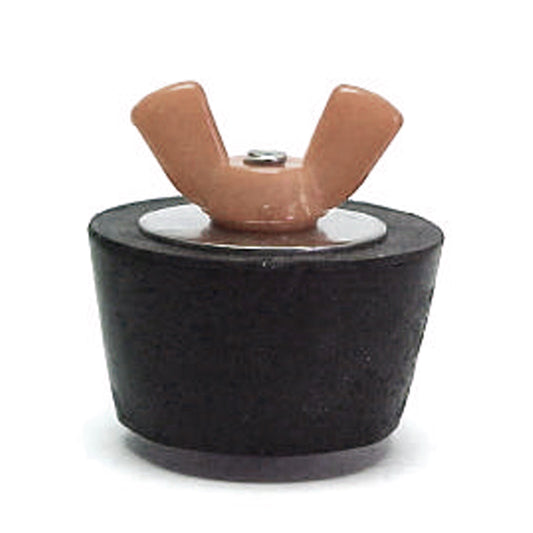 Technical Products #5 Winter Plug with Brown Wing Nut, 1" Tube, Pool Closing Plug SP205CC