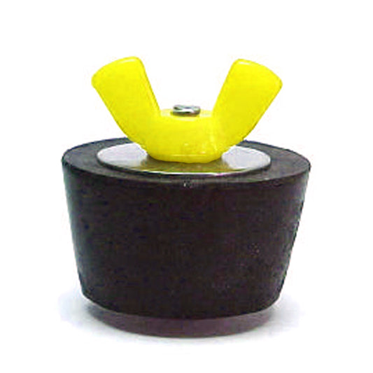Technical Products #7 Winter Plug with Yellow Wing Nut, 1-1/4" Pipe, Pool Closing Plug SP207CC