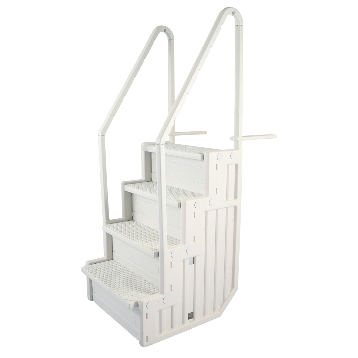 Blue Wave Easy Pool Step for Above Ground Pools, Deck Mount, NE113
