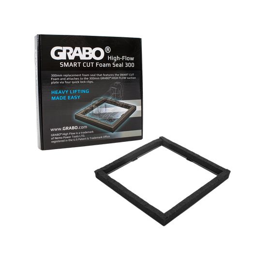 GRABO Smart Cut Foam Seal 300 for Textured Pavers, 150 lb