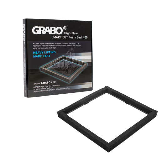 GRABO Smart Cut Foam Seal 400 for Rough Pavers, 242 lb