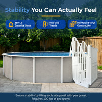 Easy In-Pool Entry System, feature detail (image 2)