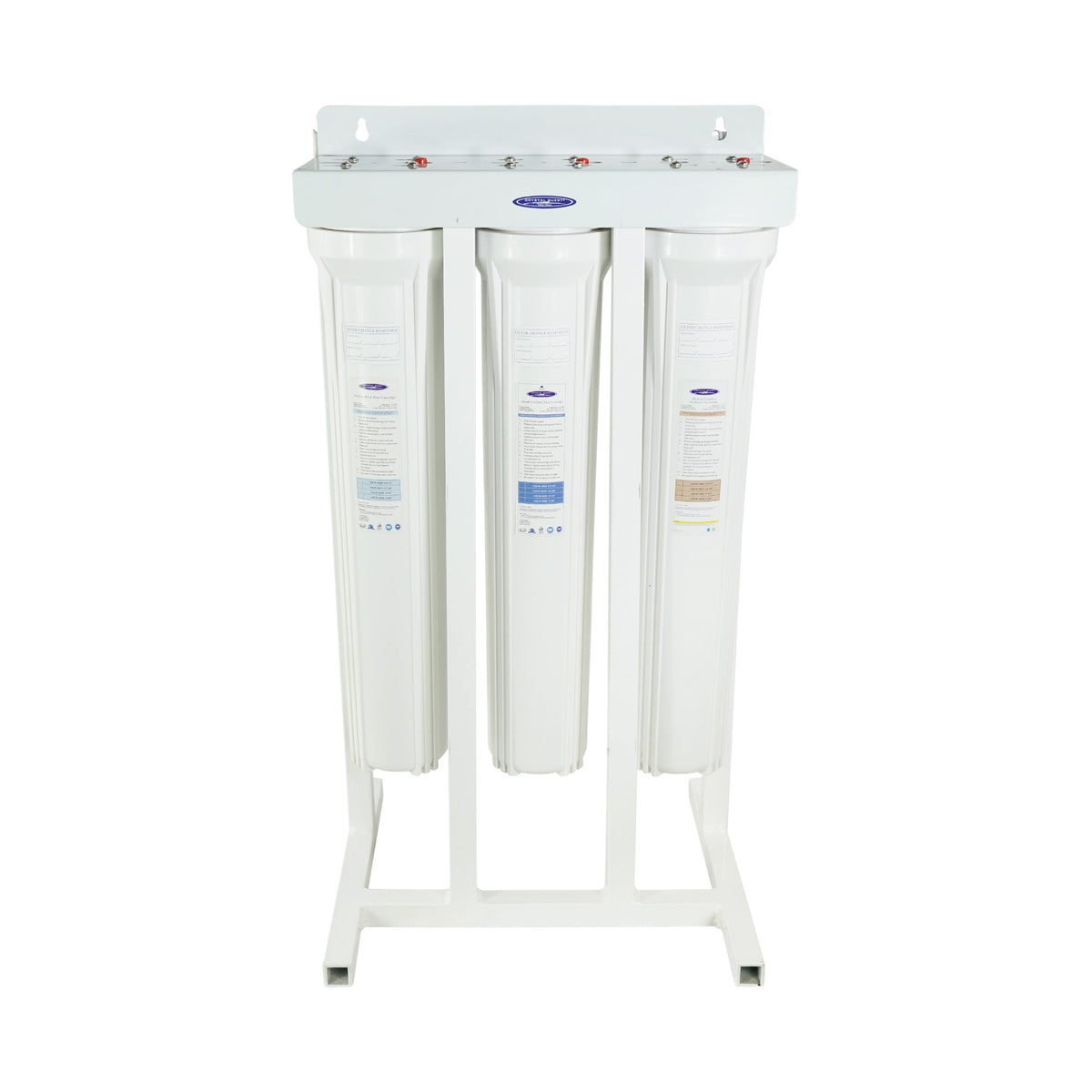 Mini Whole House Water Filter, Fluoride Removal (2-4 GPM | 1-2 people)