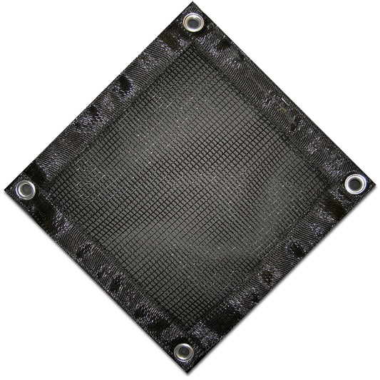 Arctic Armor Leaf Net Cover for 16' x 32' In-Ground Pools, Black, 4' Overlap, WC558