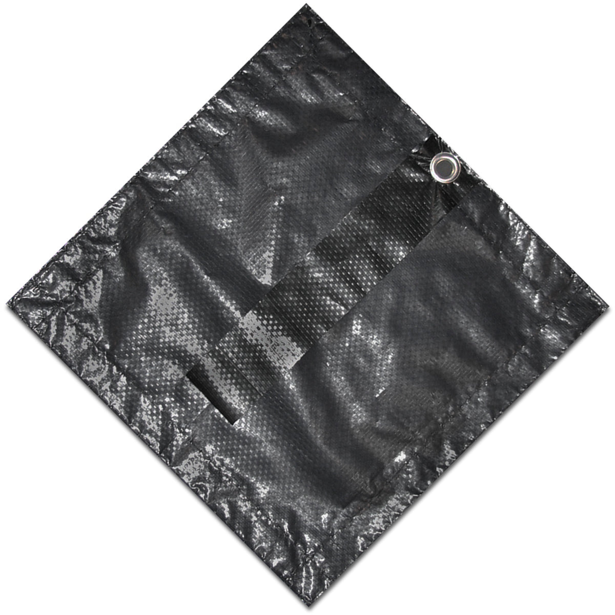 Arctic Armor 10-Year 16' x 32' In-Ground Solid Winter Pool Cover, Gray, 5' Overlap, material swatch (image 7)