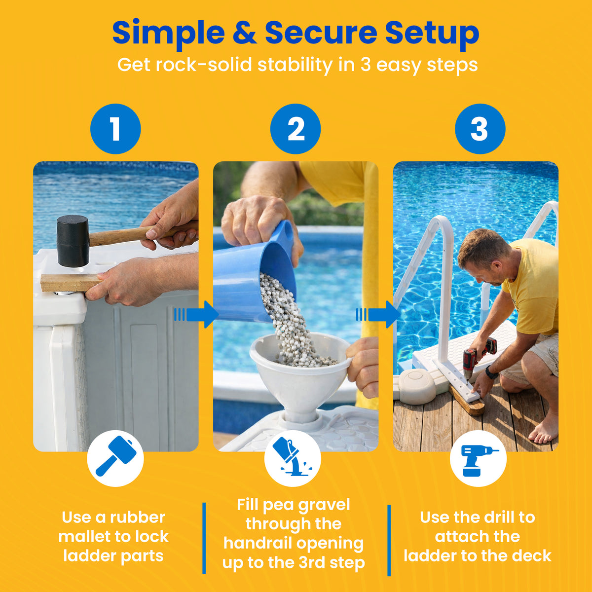Easy Pool Step for Above Ground Pools, feature detail (image 5)