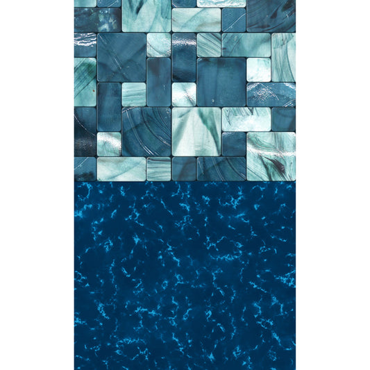 8' Round Emerald Coast 13 Mil Overlap Pool Liner (NL600-20)