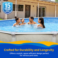 Martinique 21' Round above-ground pool package, feature detail (image 5)