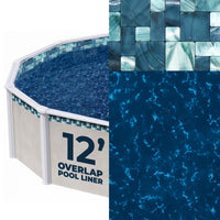 12' Round Emerald Coast 13 Mil Overlap Pool Liner (NL601-20)
