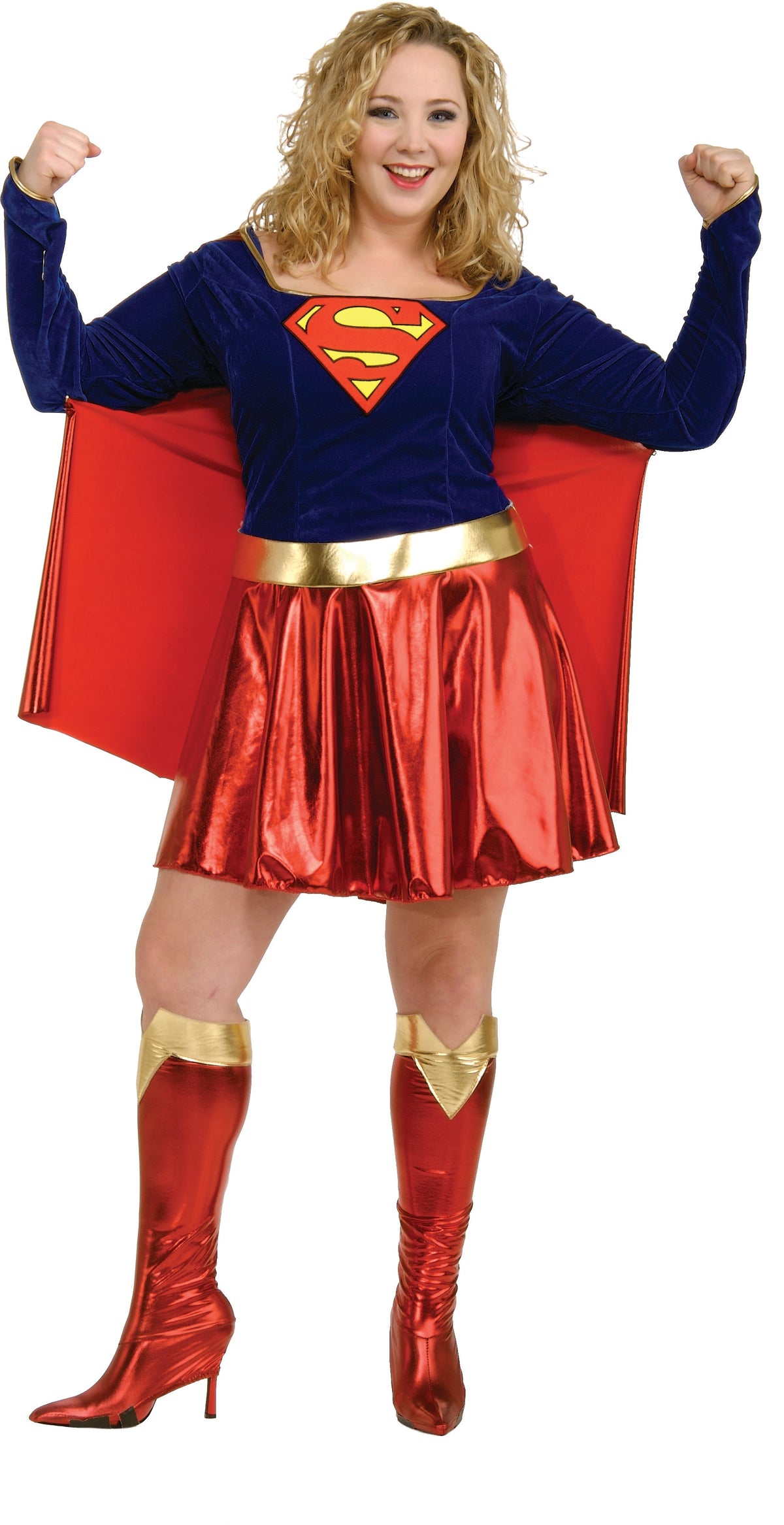 Rubie's Supergirl Costume, Women's Plus Size