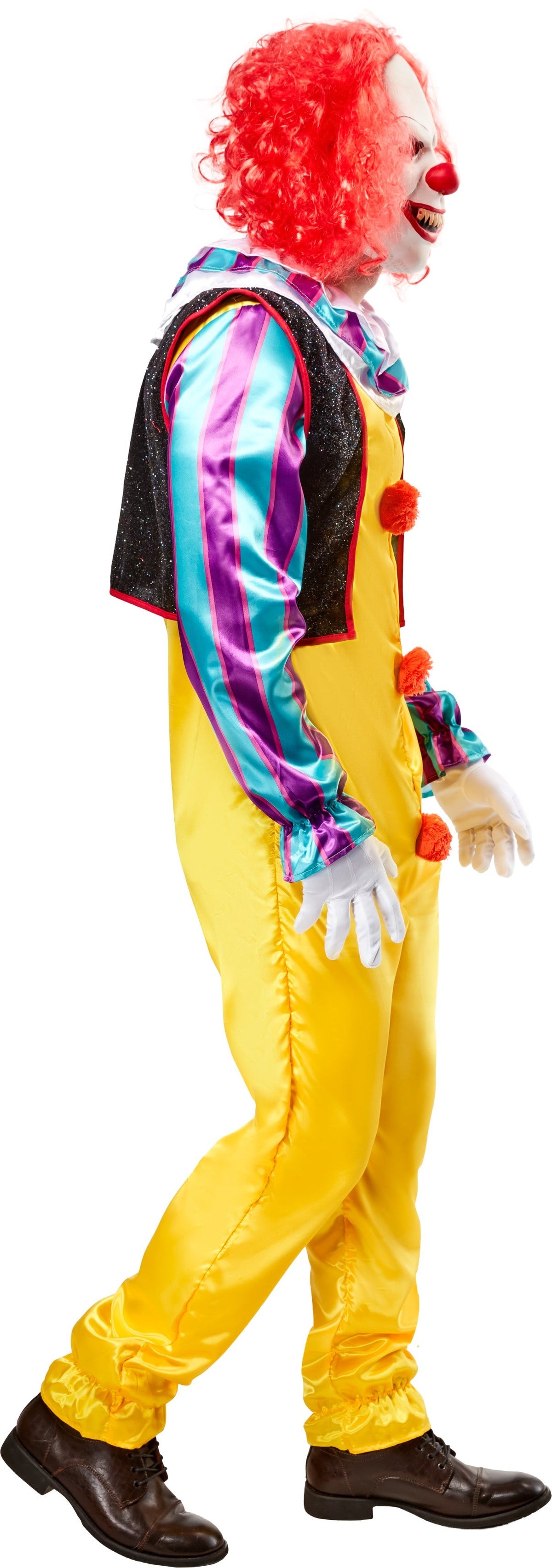 IT the Movie: Deluxe Pennywise Adult Costume with Mask XL