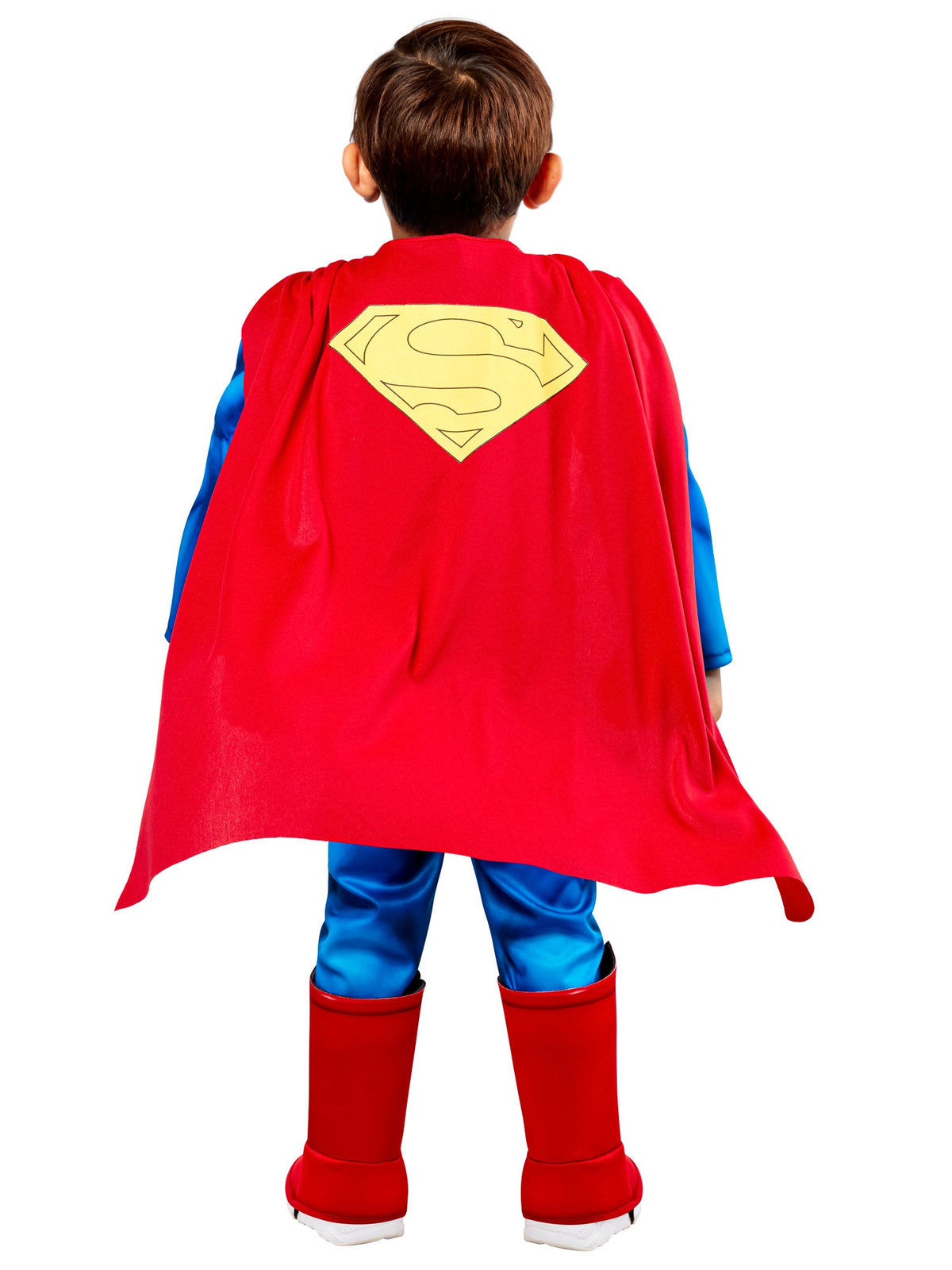 Superman Deluxe Muscle Jumpsuit Toddler Costume Officially Licensed