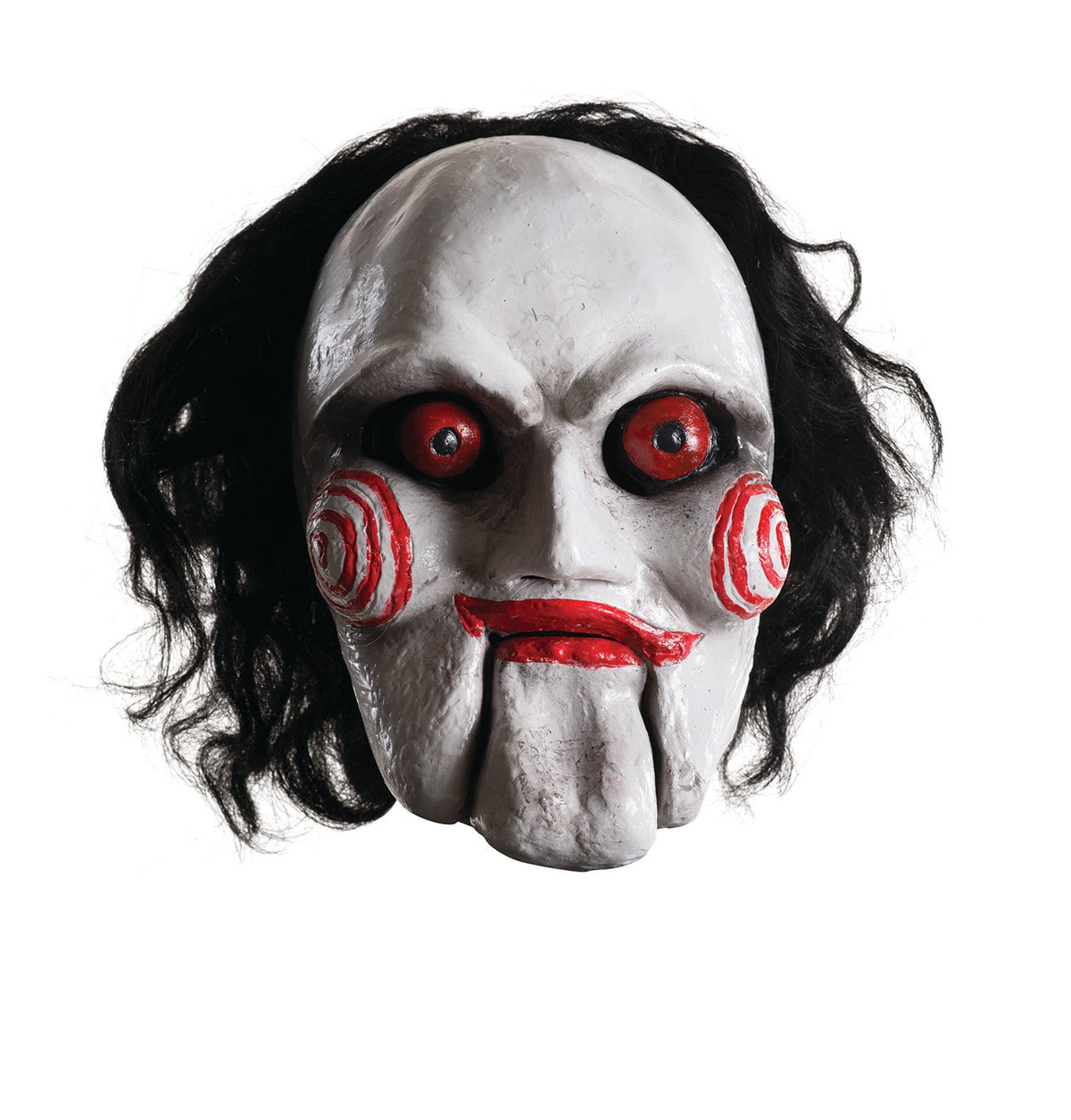 Rubie's Jigsaw Billy Adult Overhead Mask With Hair Saw