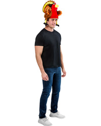 Thanksgiving Turkey Hat Adult Novelty