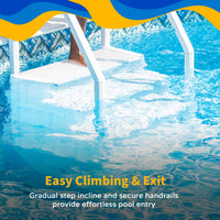 Easy Pool Step With Outside Ladder for Above Ground Pools, feature detail (image 6)