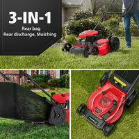 21 " 170cc Gas Self-Propelled Lawn Mower V8721S