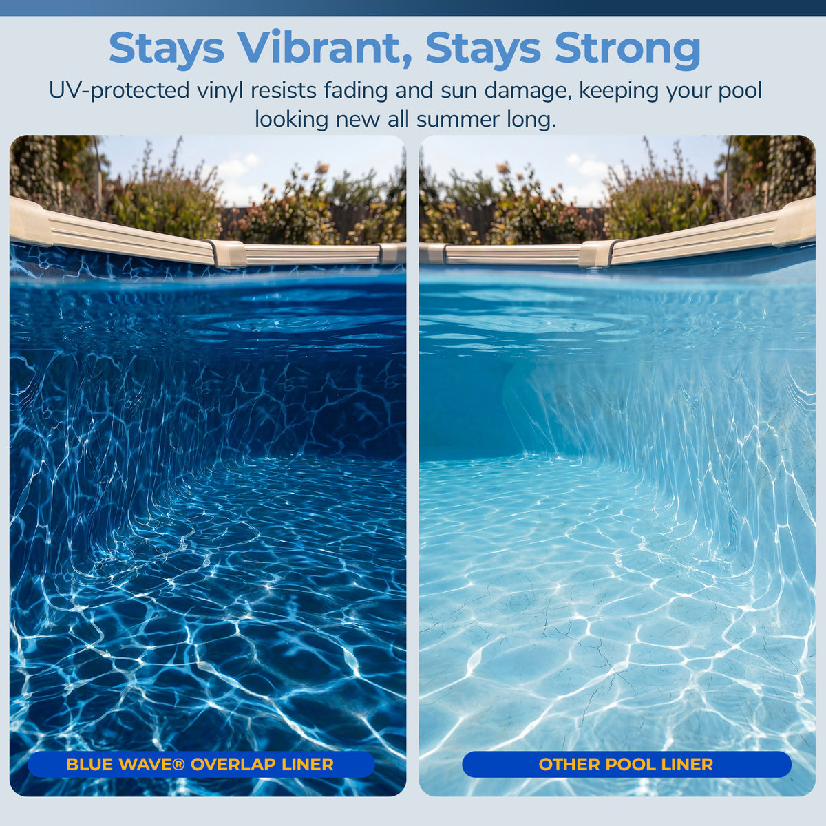 Evening Bay pool liner, 12' Round, feature detail (image 5)