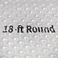 Blue Wave 18' Round 12 Mil Clear Solar Cover for Above Ground Pools, product photo (image 8)