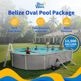 Belize 33' x 18' Oval above-ground pool package, feature detail (image 2)