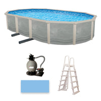 Trinity 30' x 15' Oval above-ground pool package, product photo (image 8)