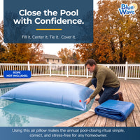 Blue Wave 4' x 8' Winter Air Pillow, Ice Equalizer for Above Ground Pools, feature detail (image 3)