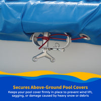 Blue Wave 100' Vinyl-Coated Steel Winter Cover Cable for Above Ground Pools, feature detail (image 4)
