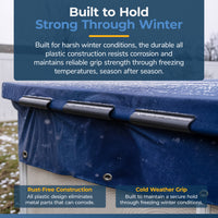 Blue Wave Above Ground Pool Winter Cover Clips, 30-Pack, feature detail (image 5)