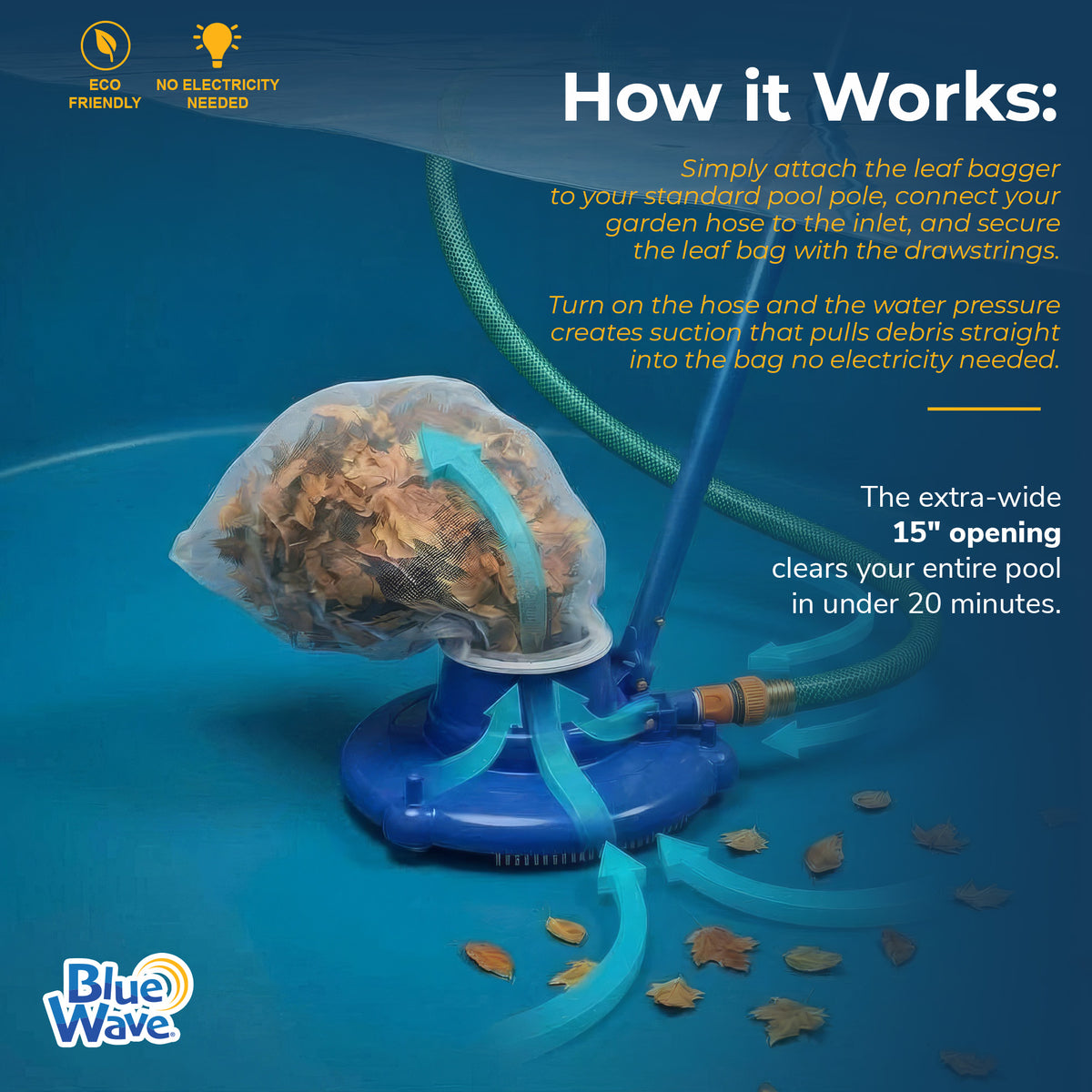 Ultimate Leaf Bagger for Pools, feature detail (image 3)