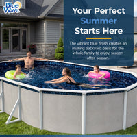 Evening Bay pool liner, 24' x 12' Oval, feature detail (image 3)