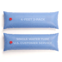 Blue Wave 4' Step Water Tube, Blue for In Ground Winter Cover Step Sections, 2-Pack, NW107-2